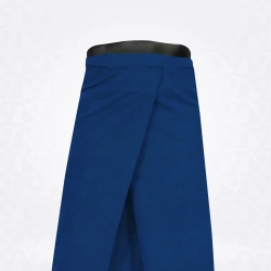 Marine Blue  Plain Cotton Lungi